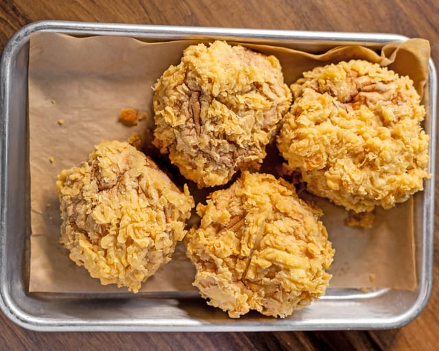 Jumbo Fried Mushrooms.